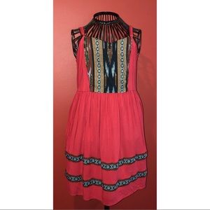 Red Xhilaration spaghetti strap dress
